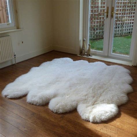 Large Authentic Grey Icelandic Sheepskin Rug 8 Skins Octo Big Etsy