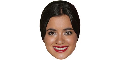 Paulina Gaitan Red Lips Maske Aus Karton Celebrity Cutouts