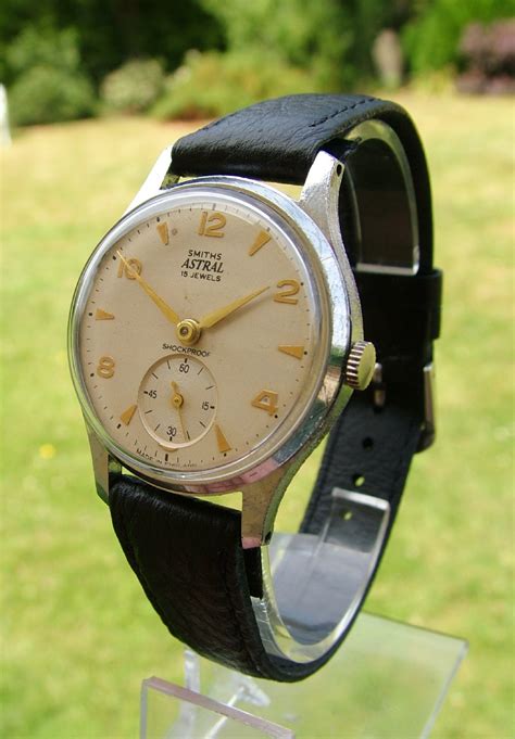 Gents 1950s Smiths Astral Wrist Watch Made In England ...