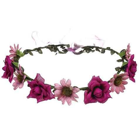 Pink Flower Headband Headdecor