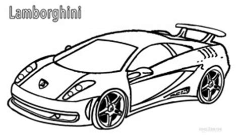 Ferrari car coloring picture of steering wheel auto part. Printable Lamborghini Coloring Pages For Kids