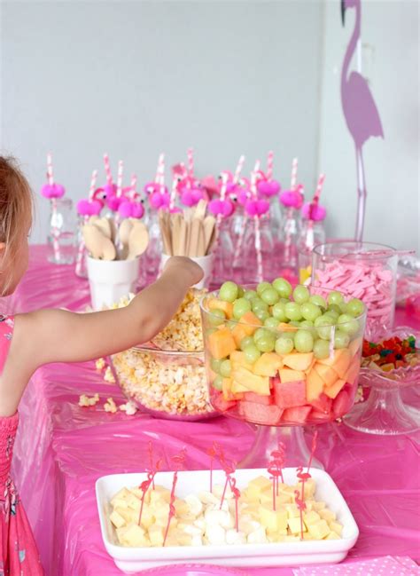 Evas Pink Flamingo Birthday Party My Poppet Living