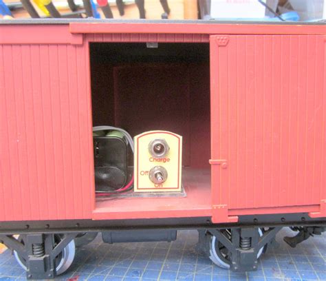Peckforton Light Railway How I Converted An Lgb Stainz Loco To Battery