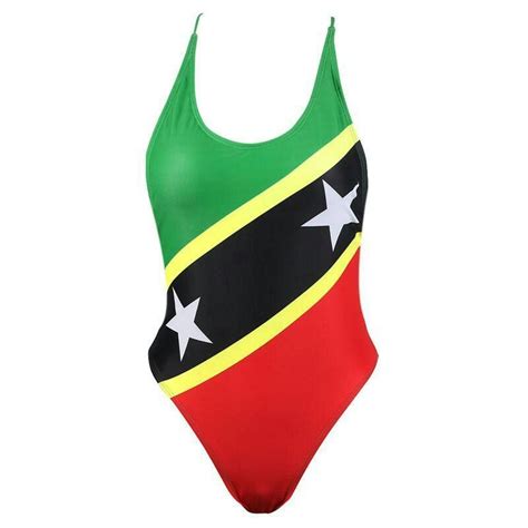 buy swimwear swimsuits caribbean flags saint christophe caribbean outfits flag outfit