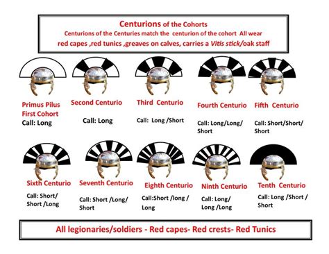 Crests And Calls Roman Army Structure