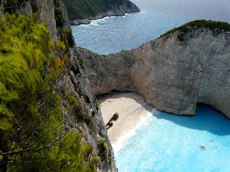 Shipwreck Navagio Beach Zakynthos Greece September 200 Anna