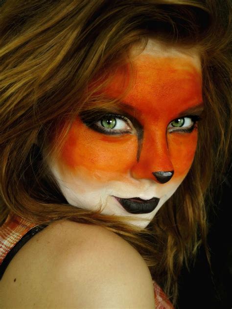 Related Image Fox Face Paint Fox Face Rock Painting Tutorial