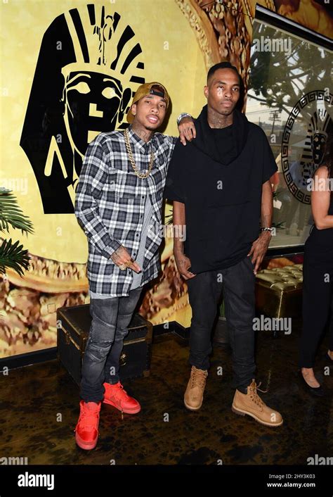 Tyga At The Press Opening Party For Rapper Tygas Last Kings Flagship