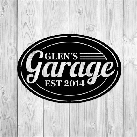 Personalized Garage Sign Garage Decor Custom Garage Sign Etsy
