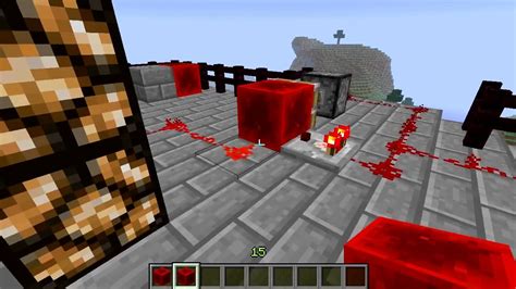 Minecraft 15 Blocks And Items Redstone Block Youtube