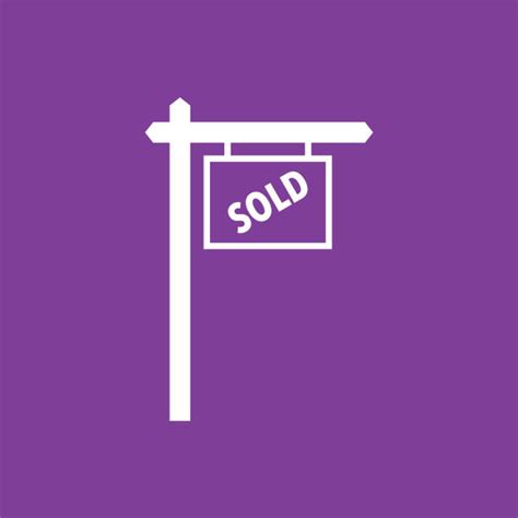 Sold House Sign Clip Art Illustrations Royalty Free Vector Graphics