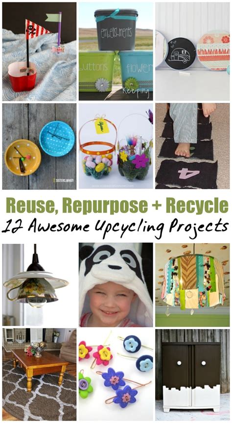 Reuse Repurpose And Recycle Ideas And Crafts Mmm 323 Block Party