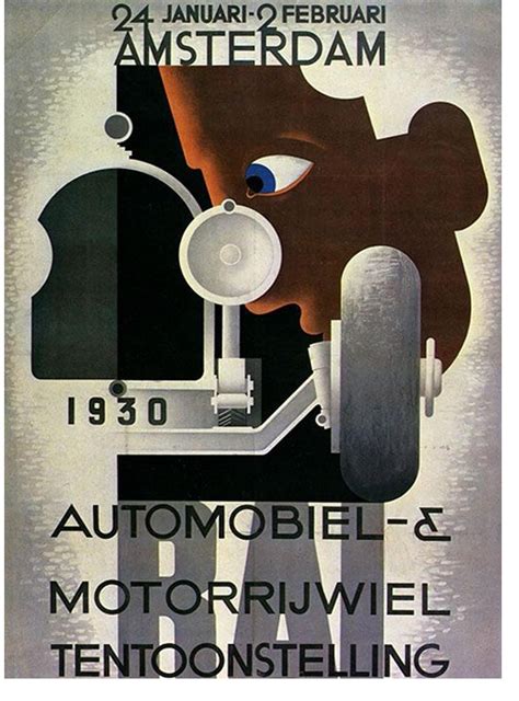From 50 Great Post Vintage Auto Posters By Norman Clark On