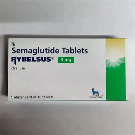 Rybelsus Semaglutide Tablets 3mg At Rs 3500box Nagpur Id 26180377862
