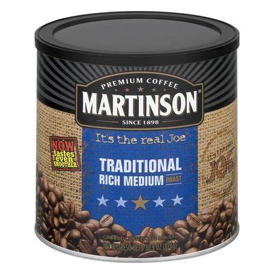 Martinson Premium Coffee Ground Traditional Rich Medium Roast Oz