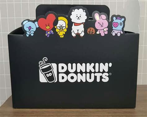 Bts X Dunkin Donuts Comida Bt21 Bts 😮 Bts Merch Birthday Wishlist