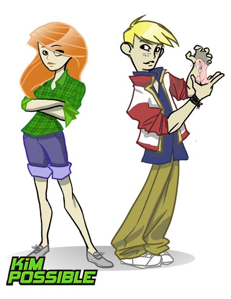 Kim Possible And Ron Stoppable By Glory Day On Deviantart