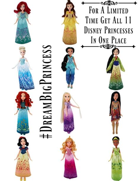 For A Limited Time Get All 11 Disney Princesses In One Place