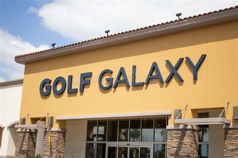 Golf Galaxy Store Sign Editorial Photo Image Of Center 158167416