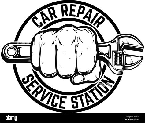 Auto Mechanic Logo Svg Car Repair Service Logo Svg Png Dxf Ph