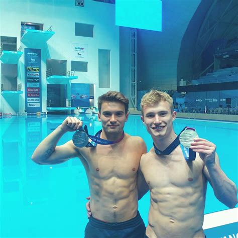 Professional diver best known for taking the gold medal for the 10 meter platform at the inaugural european games in 2015. DG & JL | Jack laugher, Celebrities male, Daniel goodfellow
