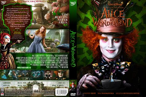 Tim Burtons Alice In Wonderland Dvd On Behance