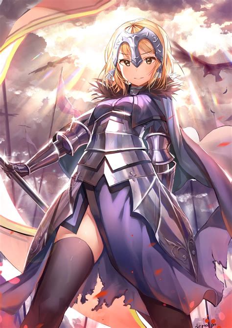 Fate Apocrypha Jeanne D Arc Ruler Character Image Collection Computer Technology God