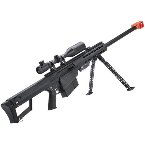 Buy 6mmproshop Barrett M82a1 Bolt Action Powered Airsoft Sniper Rifle