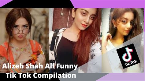 Alizhe Shah Funny Tiktok Compilation Most Beautiful Pakistani Actress