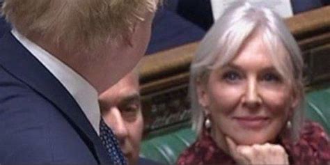 A New Nadine Dorries Meme Has Been Born After She Was Caught Gazing At