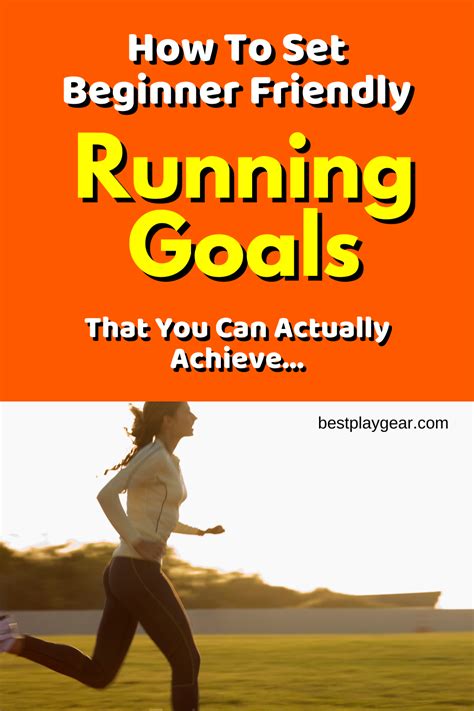 Running Goals How To Set Proper Goals For Beginner Runners Running For