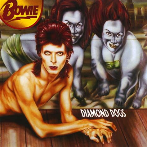 David Bowie Diamond Dogs Album Cover Poster 24 X 24 Inches Etsy