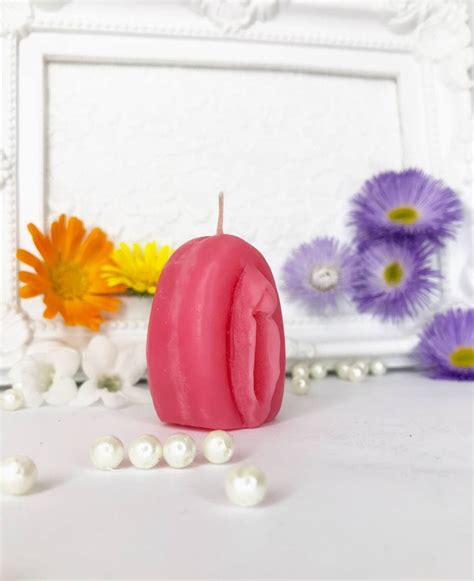 Pussy Candle Double Sided Vagina Sensual Aromatherapy Candle Etsy