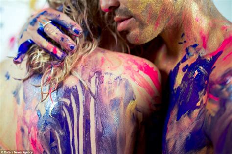 Couples Smear Themselves In Paint And Turn Passion Into