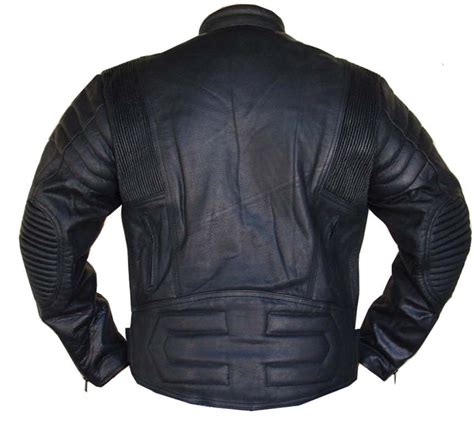 Biker Leather Motorcycle Riding Jacket Vented Topgearleathers