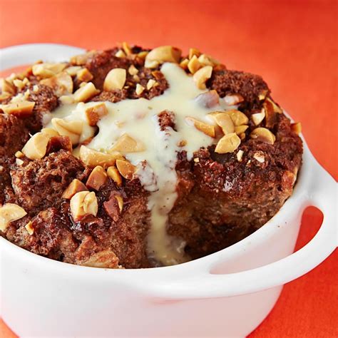 May be served warm or chilled. Double Chocolate-Banana Bread Pudding Recipe - EatingWell