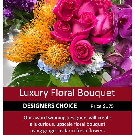 Designers Choice Luxury Premium Flowers Upscale Floral Design