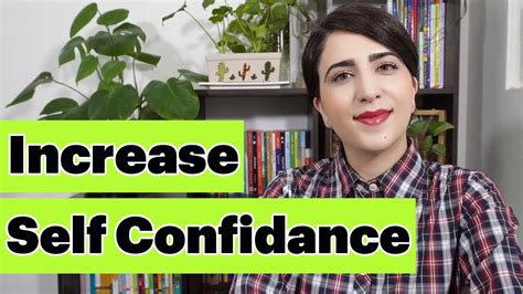 Five Behaviors To Increase Your Confidence How To Build Self Confidence Youtube