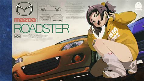 Wallpaper Mazda Anime Girls 2647x1487 Luiisgz 2149345 Hd