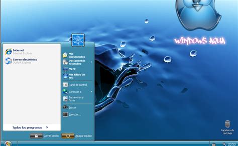 Windows Aqua Pc Bajos Recursos Los Piratas De La Web Descarga