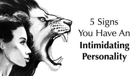 5 Signs You Have An Intimidating Personality Intimidation Quotes