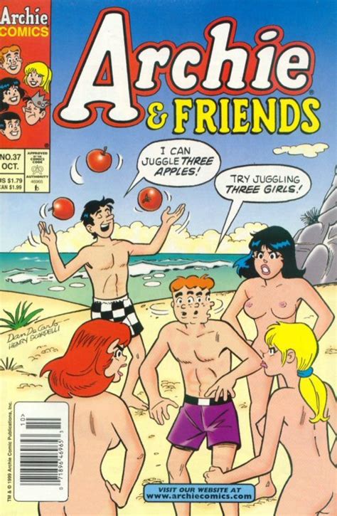 Rule 34 3girls Archie Comics Ass Beach Betty And Veronica Betty Cooper Black Hair Blonde Hair