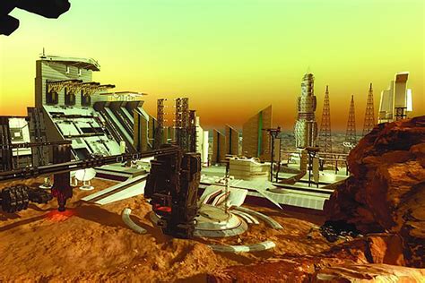 The Uae Dubai Is Building Martian City Dubai In Emirate Desert To
