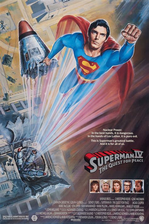 Superman Iv The Quest For Peace 1987 Superman Superhelden Filme