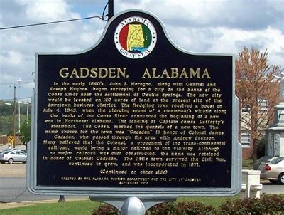 22 campgrounds near gadsden, alabama. Gadsden, Alabama - Gadsden, AL - Alabama Historical ...