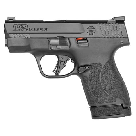 Smith And Wesson Mandp 9 Shield Plus 9mm Luger 31in Night Sights Black