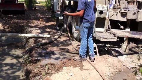 Drilling Our Water Well By Browns Well Drilling Youtube