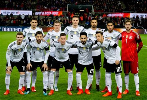 Germany are in group f with mexico, sweden and south korea, and play their first match on sunday, 17 june. Germany Announce Provisional 2018 FIFA World Cup Squad, 7 ...