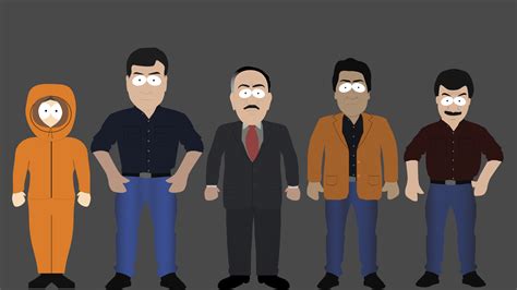 Cid Imagined As South Park Characters India