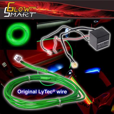 Find El Wire 20ft Glow Neon Wire With 12 V Transformer Green In Hong